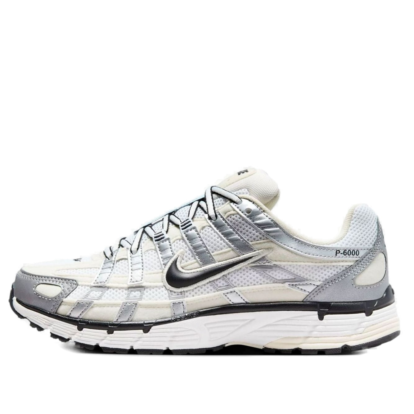 (WMNS) Nike P-6000 'Coconut Milk Metallic Silver' FV6603-100