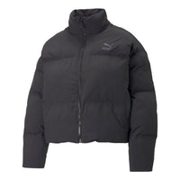 (WMNS) PUMA Classics Oversized Puffer Jacket 'Black' 535574-01