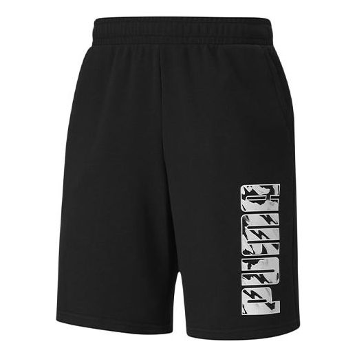 PUMA Graphic Casual Shorts 'Black' 582692-01
