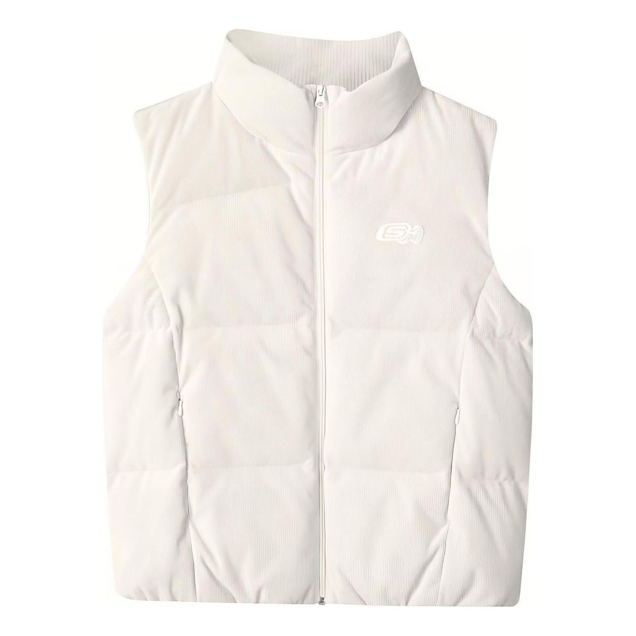 (WMNS) Skechers Sport Down Vest 'White' L423W084-0074
