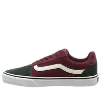 Vans Ward Deluxe Casual Skateboarding Shoes Red Green VN0A3WLH9B9