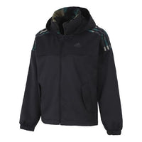 (WMNS) adidas Irregular Sports Hooded Jacket Black H09761