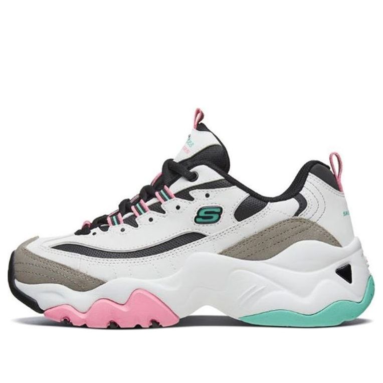 (WMNS) Skechers D'Lites 3.0 Clunky Shoes Pink/White 88888357-WBPK