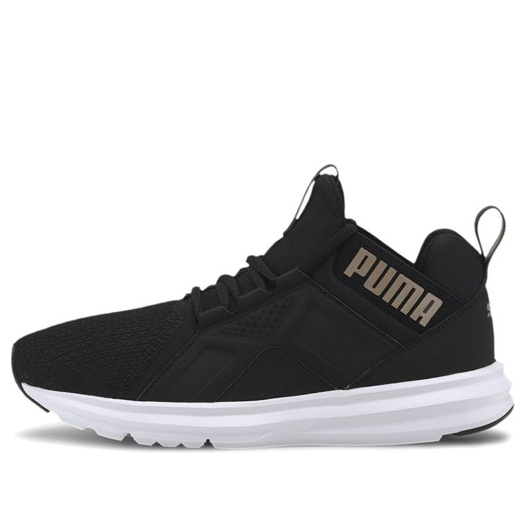 (WMNS) PUMA Enzo Edge Mesh Low-top Running Shoes Black/White 193711-01