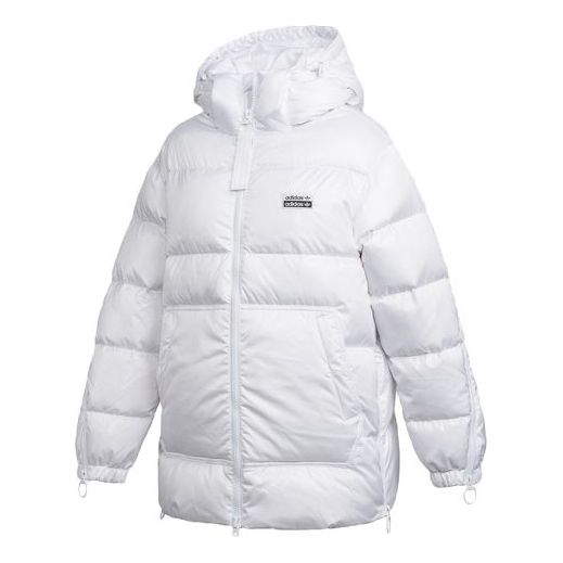 (WMNS) adidas Originals Down Athletic Jacket 'White' GE0985