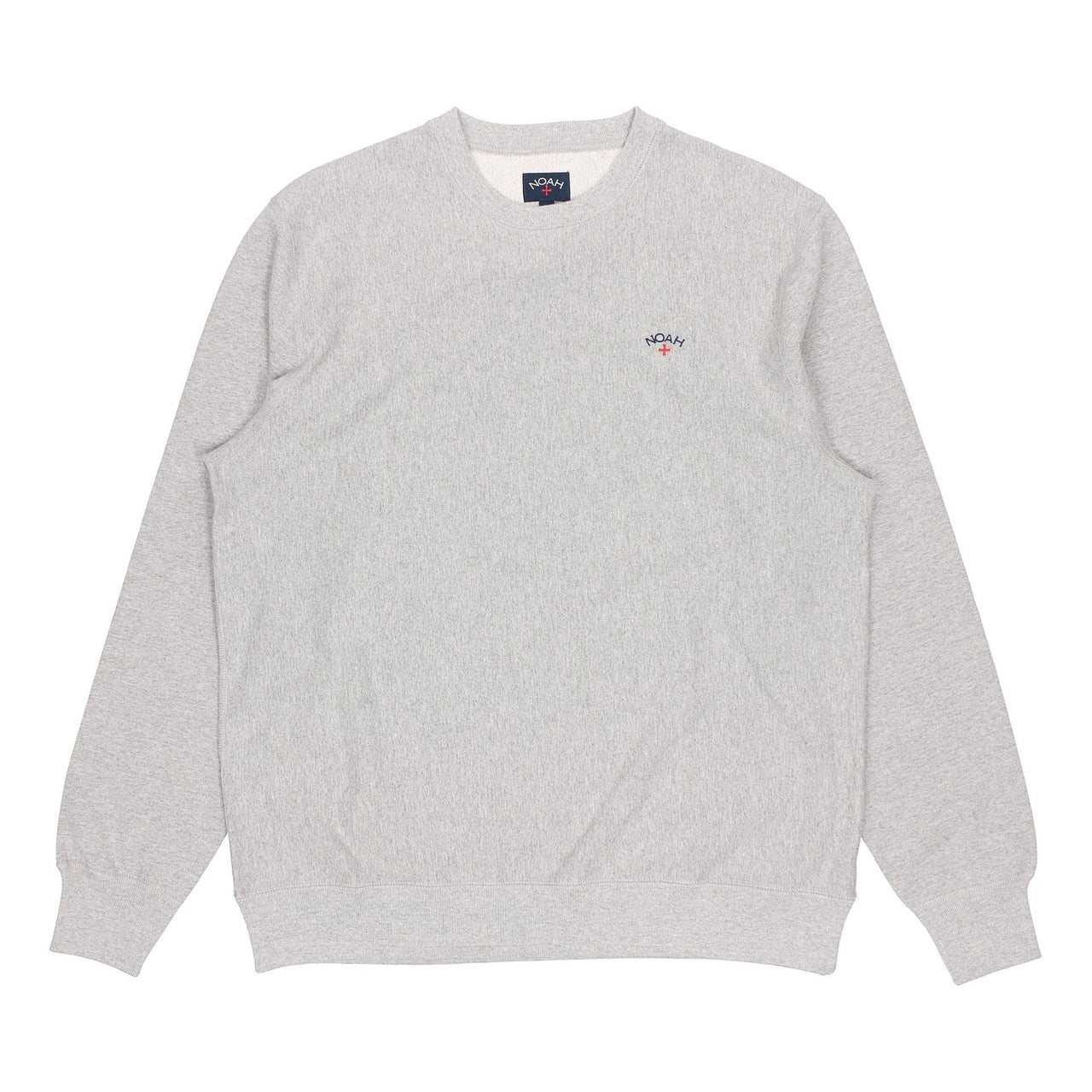 NOAH Classic Crewneck Chest Pullover Unisex Gray NOAH-SS19-018