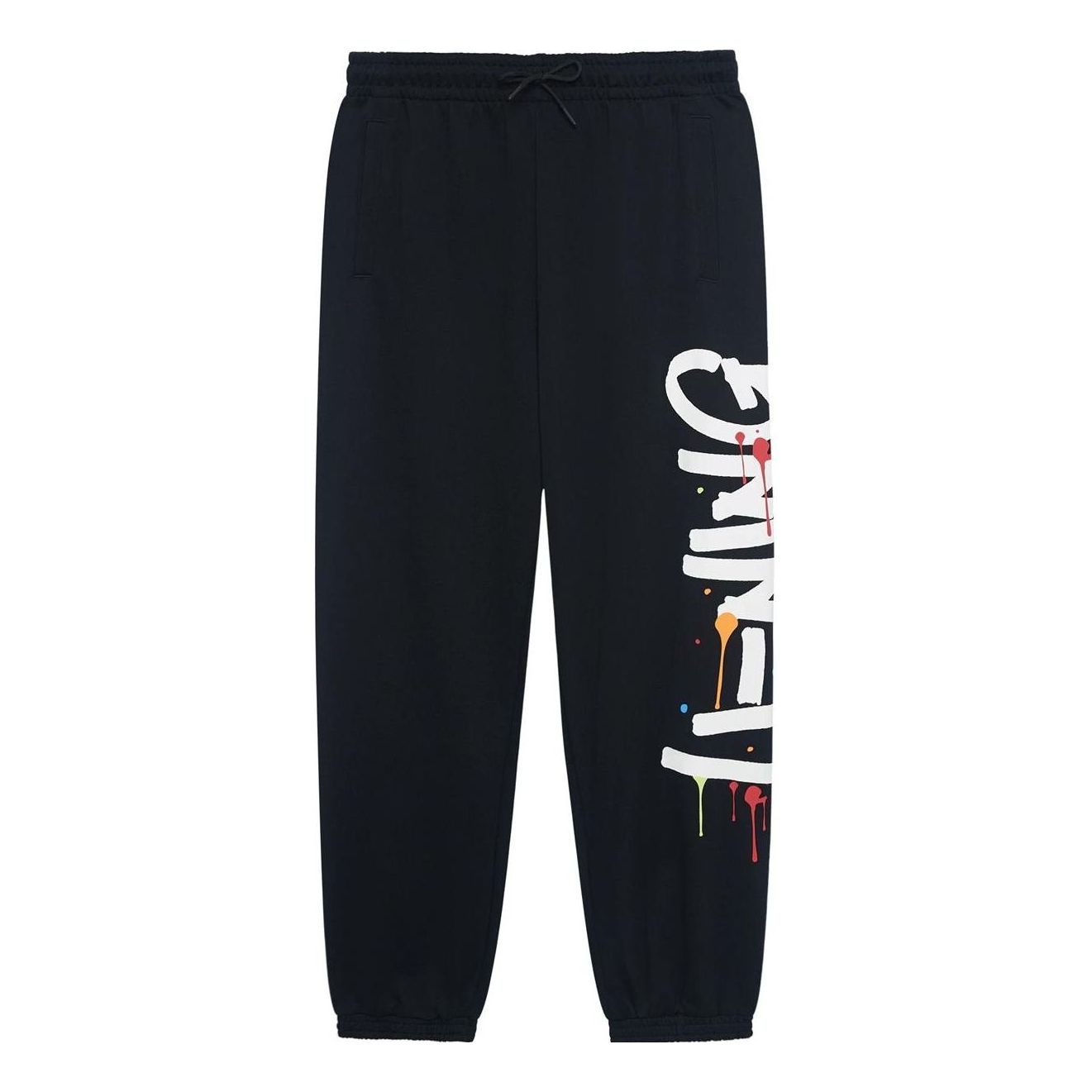 Li-Ning Graphic Joggers Sweatpants 'Black' AKLSG77-1