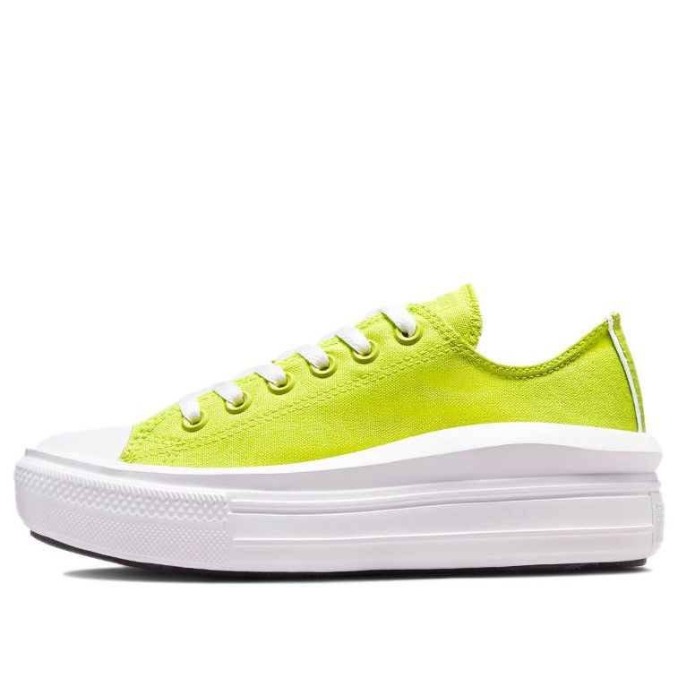 (WMNS) Converse Chuck Taylor All Star Move Low 'Lime Twist' 572072C