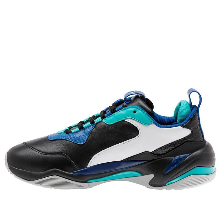 PUMA Thunder Holiday Black/Blue Running Shoes 372834-03