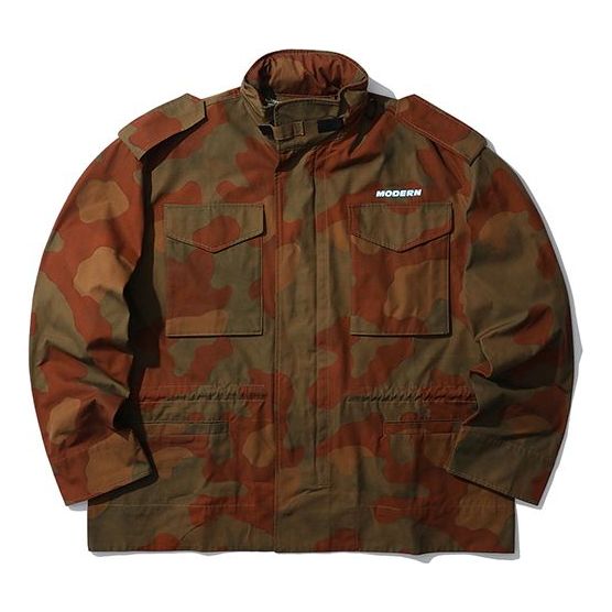 Off-White Camouflage Cotton Oversize Field Jacket 0MEL010S203620209900