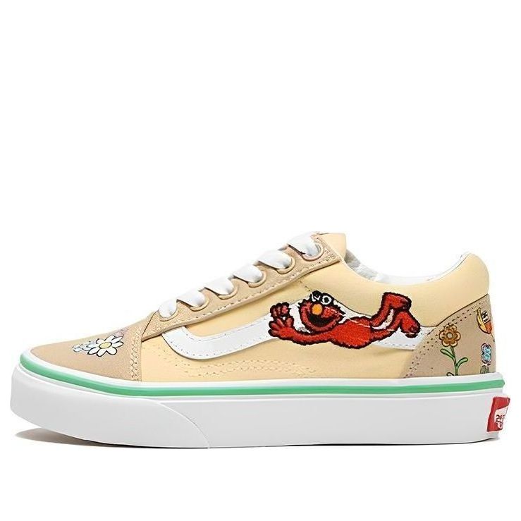 (GS) Vans Sesame Street x Old Skool 'Elmo' VN0A7Q5F7VJ