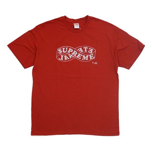 Supreme FW18 Eternal Tee Red Logo Printing Short Sleeve Unisex SUP-FW18-455