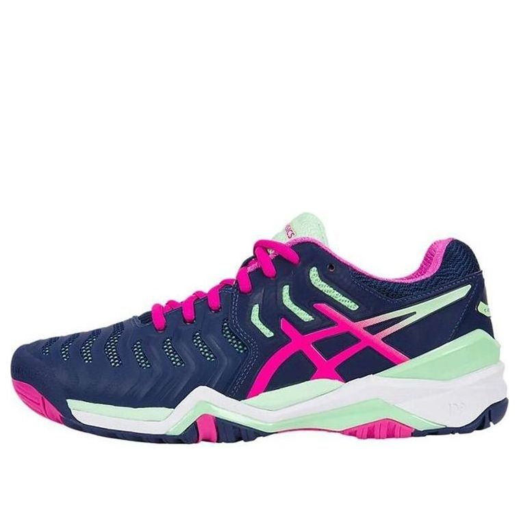 (WMNS) ASICS Gel Resolution 7 'Indigo Blue Pink Glow' E751Y-4920