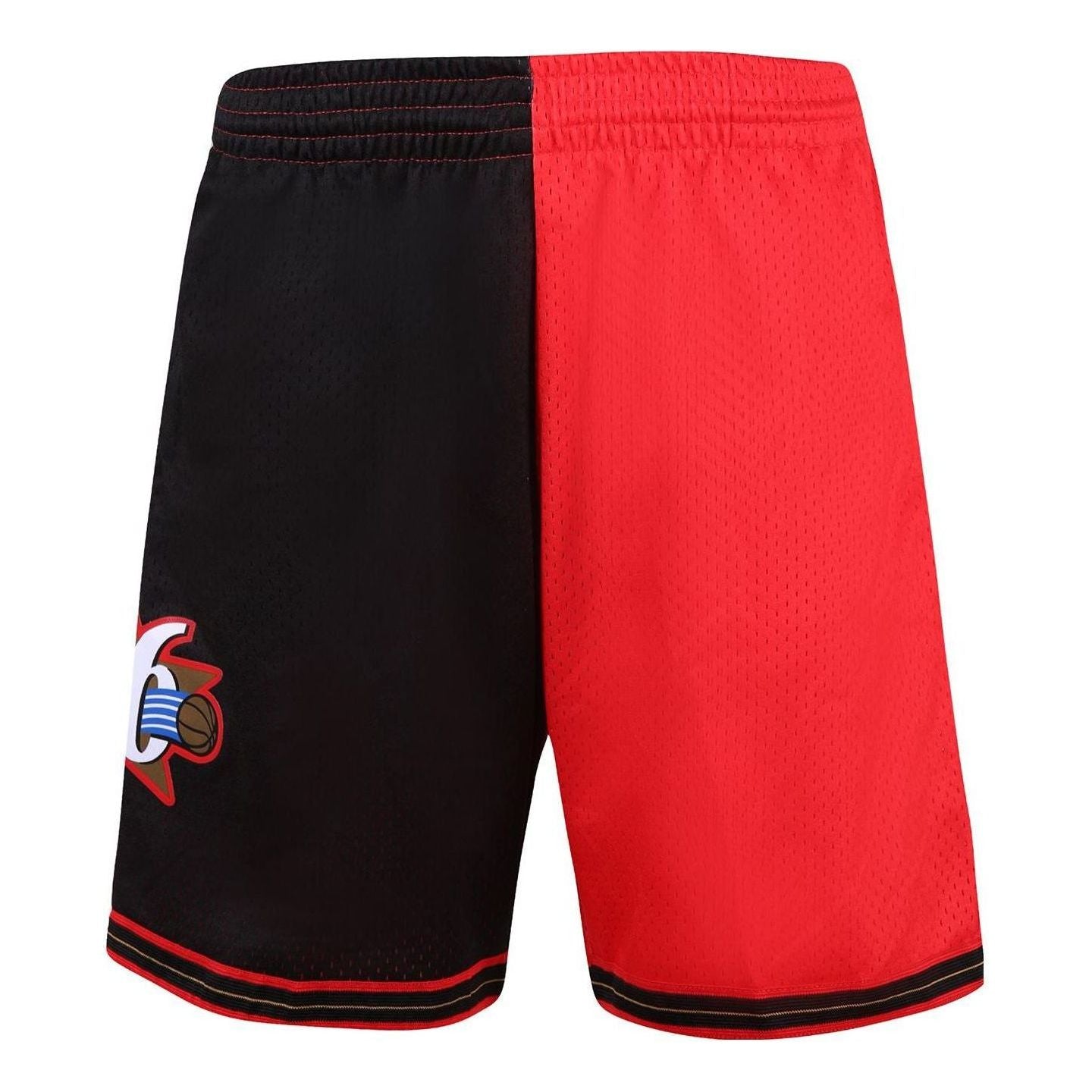 Mitchell & Ness X Nba Split Swingman Shorts 'Philadelphia 76ers 2000' SMSH4855-P7600PPPBKGD