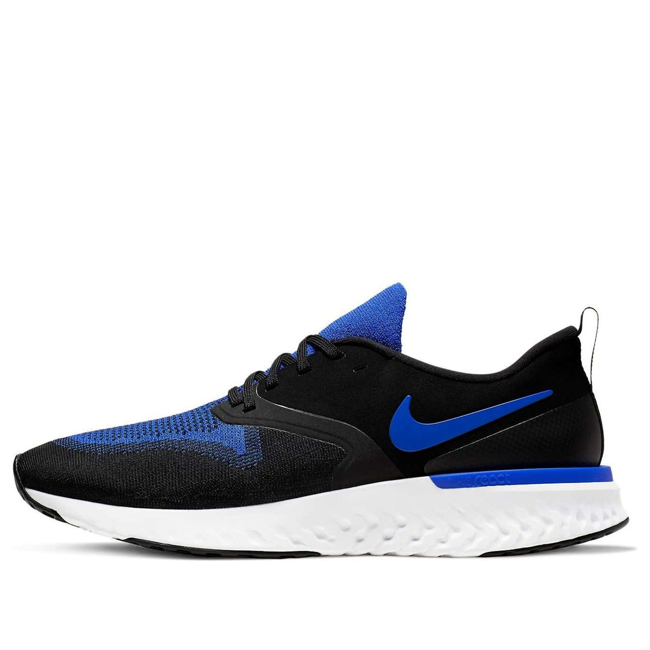 Nike Odyssey React 2 Flyknit 'Black Racer Blue' AH1015-011