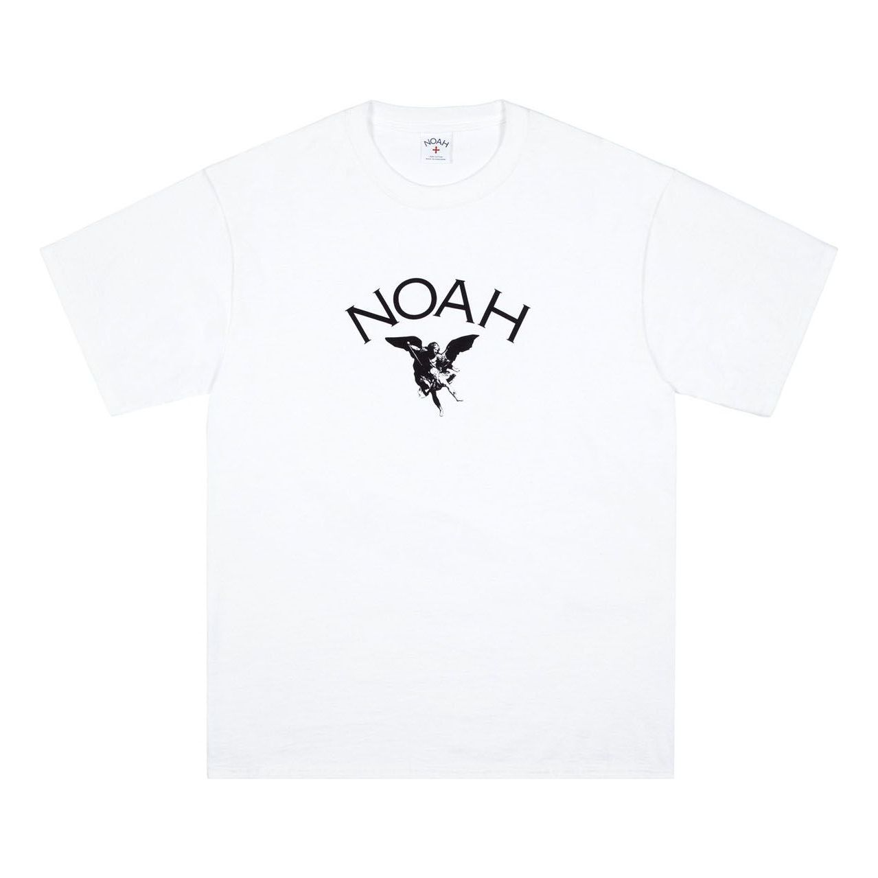NOAH City of Angels Logo Tee White NOAH-SS18-009