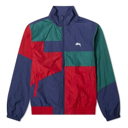 Stussy Unisex Panel Track Jacket Multicolor 115456