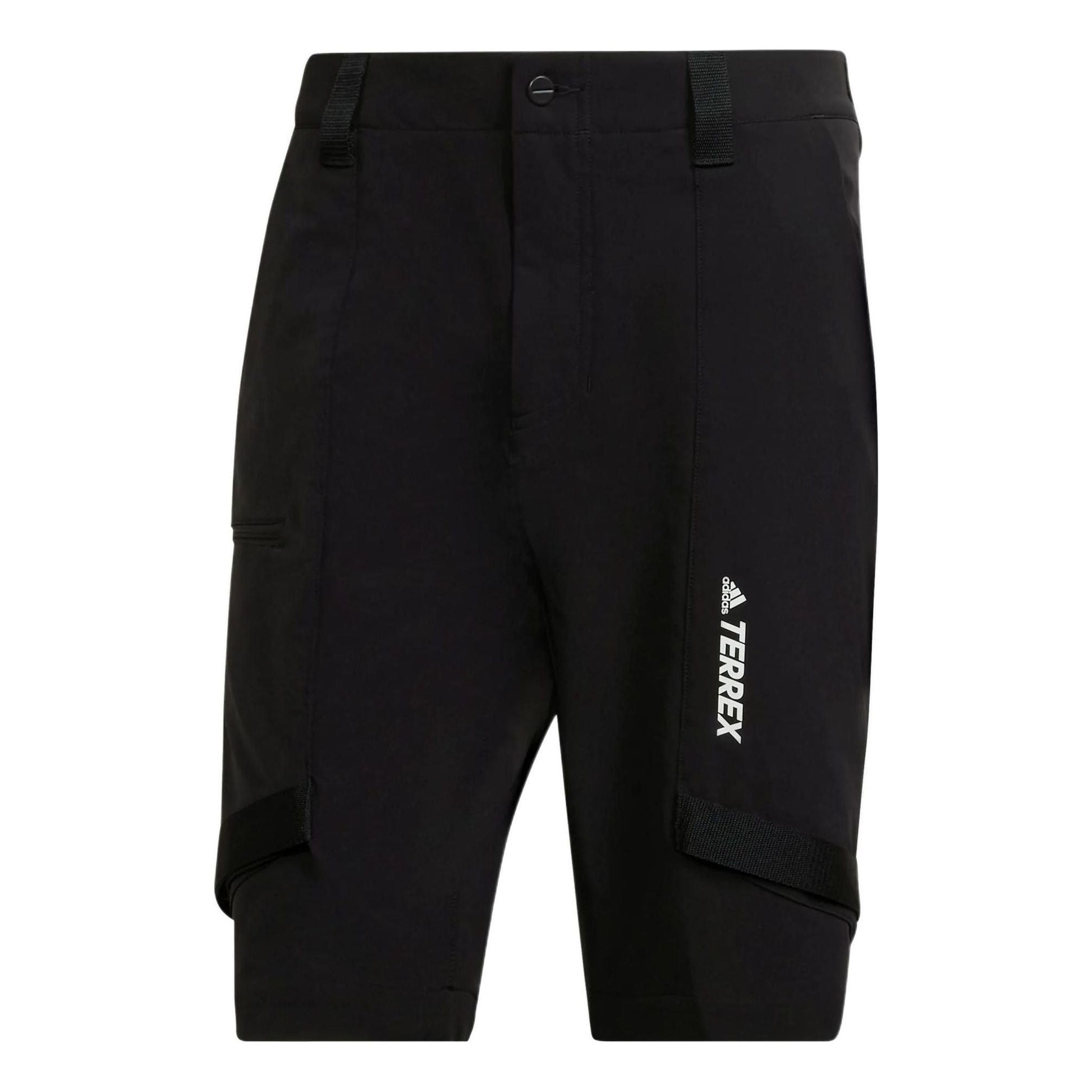 adidas Terrex M Zupahike Sh Solid Color Elastic high waist Sports Shorts Black H55930