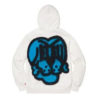 Supreme FW18 Bone Zip Up Hood Jacket 'White' SUP-FW18-113