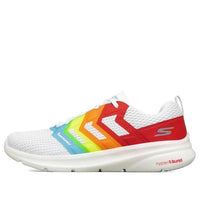 (WMNS) Skechers Hyper Pillars Running Shoes White/Red/Orange 130003-WMLT
