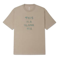 Converse Logo T-shirt Asia Sizing 'Beige' 10025873-A03