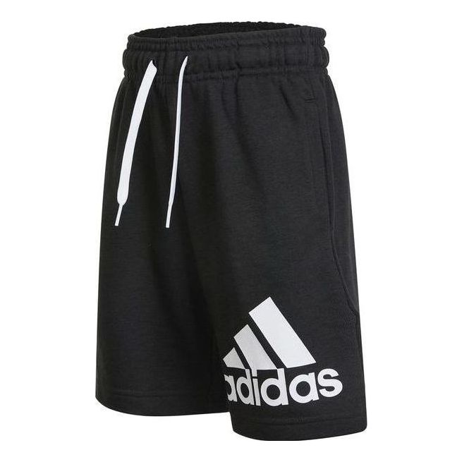 (GS) adidas Essentials Shorts 'Black White' GN4018