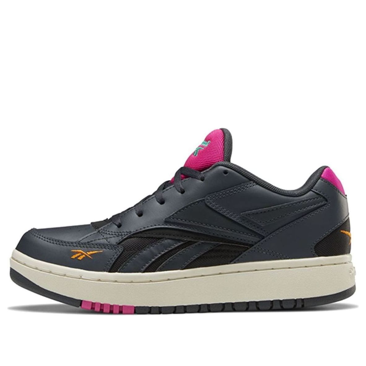 (WMNS) Reebok Court Double Mix 'Black Pink' FV8663