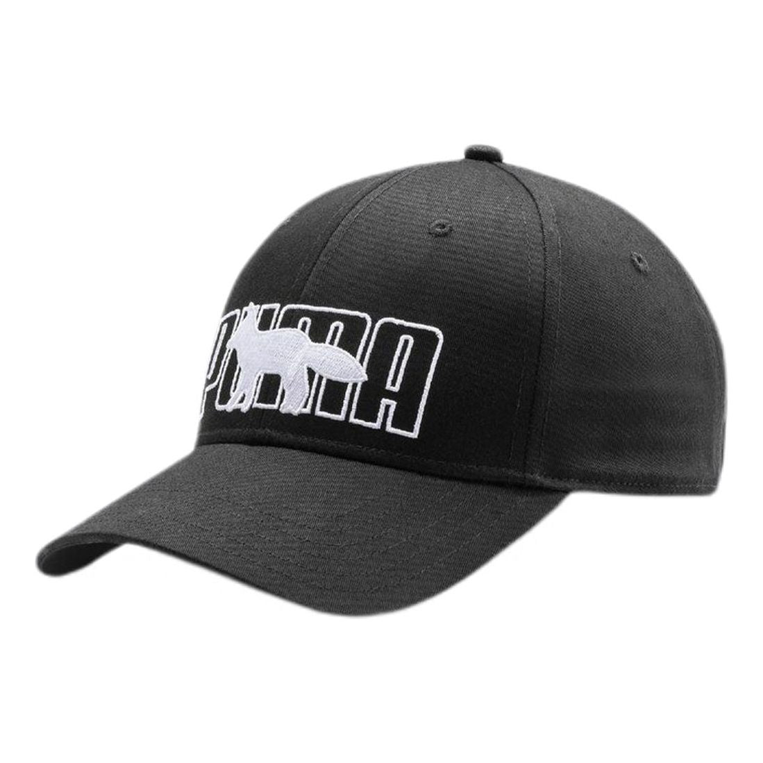 PUMA x Maison Kitsune Baseball Cap 'Black White' 02354901-BLK