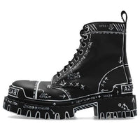 (WMNS) Balenciaga Strike L20 Ankle Boots 'Black' 590974WBEF21090
