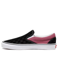 Vans Deboss Checkerboard Classic Slip-On 'Black Purple' VN0A4U38WS5