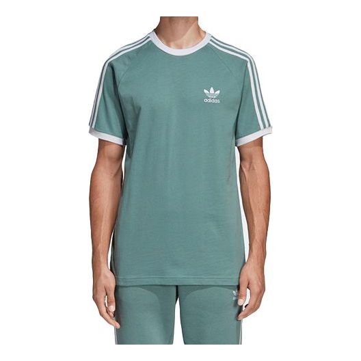 adidas originals Retro Cotton Short Sleeve Green FR7417