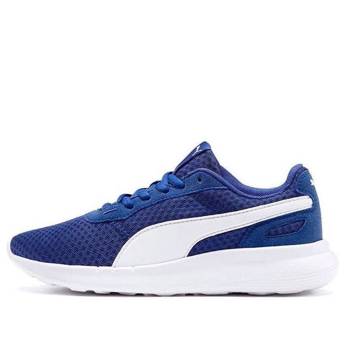(GS) PUMA St Activate Sports Running Shoes Blue/White 369069-08