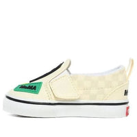 (TD) Vans MoMA Classic Slip-On 'Cream' VN0A34880IC