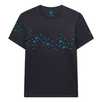 Men's FILA Printing Short Sleeve Legendary Blue T-Shirt F11M022117F-NV