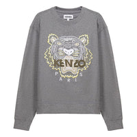 KENZO Men's SS21 Tiger Crew Neck Grey FB55SW1104XA-95