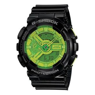 CASIO G-Shock Analog-Digital 'Black Green' GA-110B-1A3