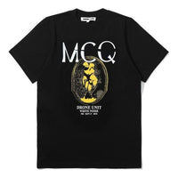 Alexander McQueen Printing Short Sleeve Black 583305-ROH17-1000