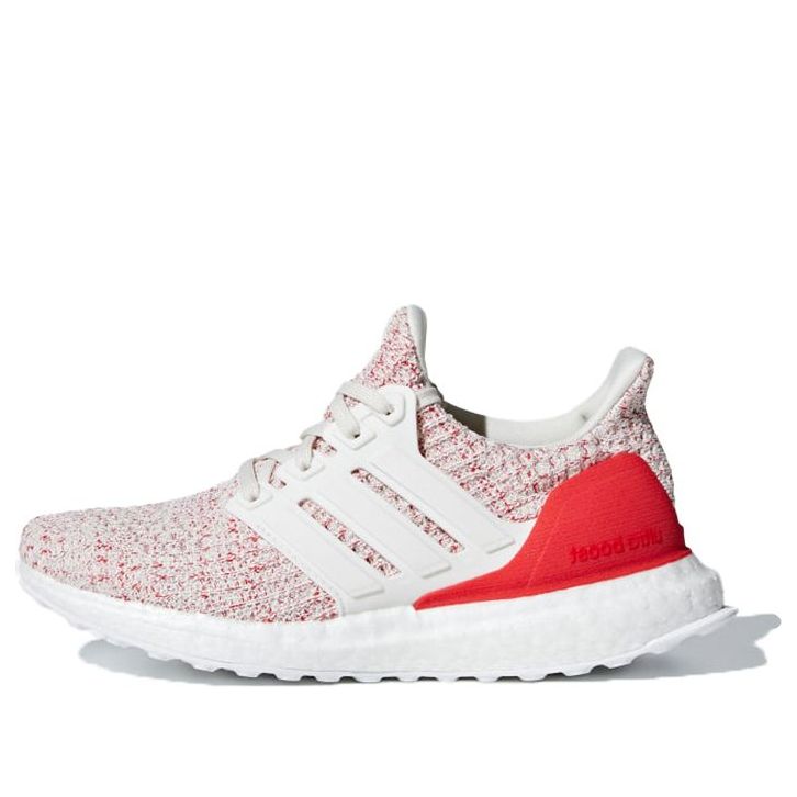 (GS) adidas UltraBoost 4.0 J 'Chalk White Active Red' F34034