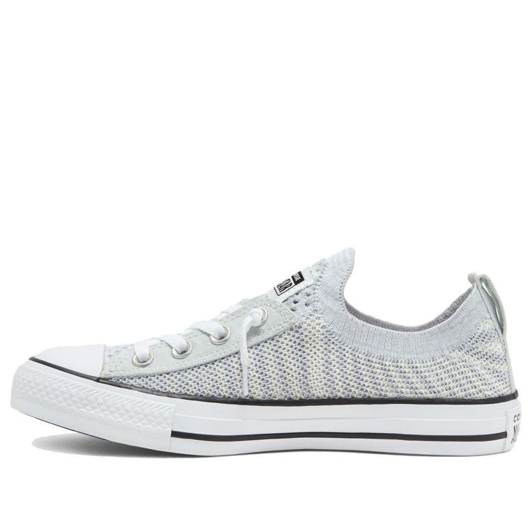 (WMNS) Converse Galactic Nuclei Chuck Taylor All Star Shoreline Knit Slip White 566249C