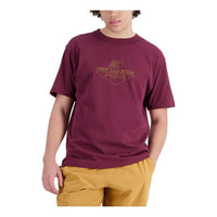 New Balance Athletics Work Graphic T-Shirt Asia Sizing 'Red' MT33501-NBY