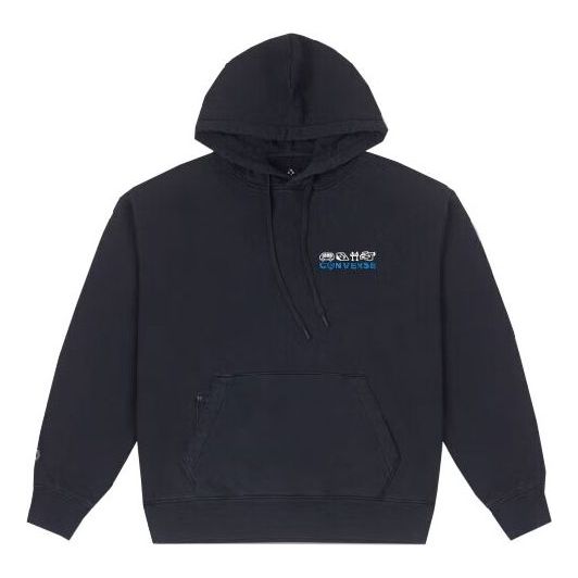 Converse Logo Skate Hoodie Asia Sizing 'Black' 10026551-A01