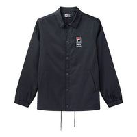 FILA Logo Printing Sports Woven Jacket Blue F11M048703F-NV
