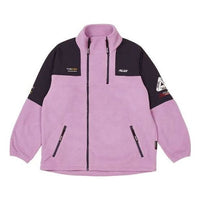 Palace Polartec Double Zip Funnel 'Purple' P23JK094