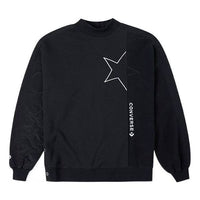 (WMNS) Converse Cozy Utility Crew Asia Sizing 'Black' 10025056-A03