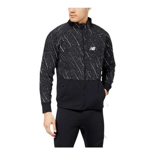 New Balance Heatgrid Reflective Jacket Asia Sizing 'Black' MJ23251-BK
