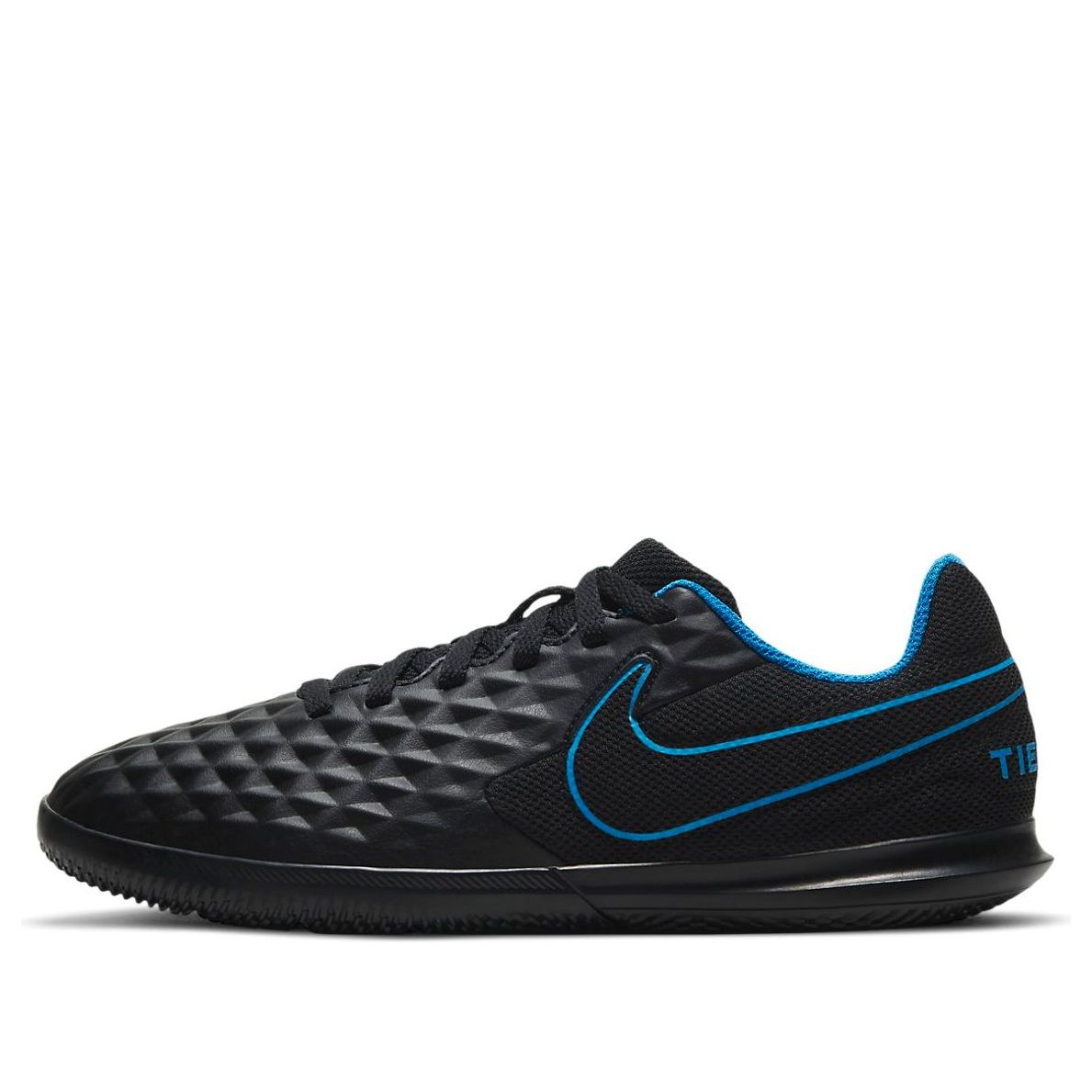 (GS) Nike JR Tiempo Legend 8 Club IC 'Black Blue' AT5882-090