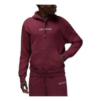 Air Jordan Wordmark Fleece Hoodie 'Maroon' DV6463-645