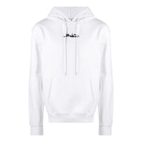 Men's Off-White SS22 Alphabet Logo Embroidered Loose Fit White OMBB097F22FLE0050110