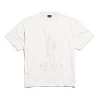 Balenciaga Paris Liberty T-Shirt 'Off White' 764235TQVR99016
