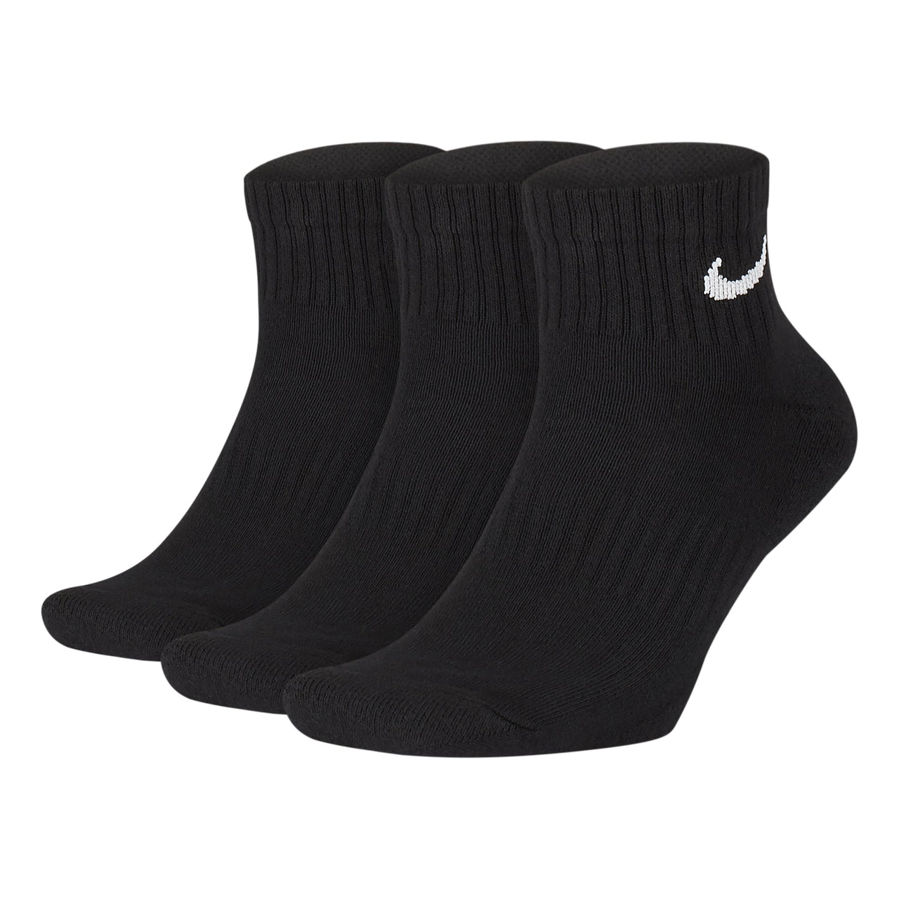 Nike Everyday Cushioned Socks Unisex Black SX7667-010
